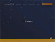 Tablet Screenshot of cmantika.com